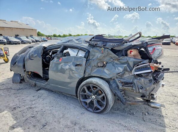 2C3CDXHG2KH676559 2019 DODGE CHARGER Gray Задня ліва чверть