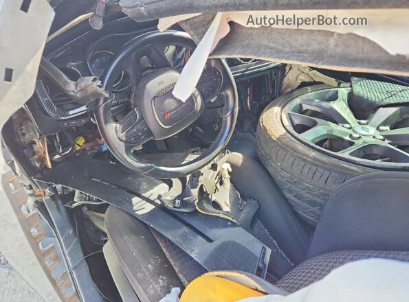 2C3CDXHG2KH676559 2019 DODGE CHARGER Gray Вид панелі приладів