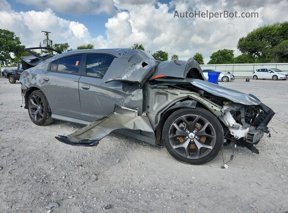2C3CDXHG2KH676559 2019 DODGE CHARGER Gray 