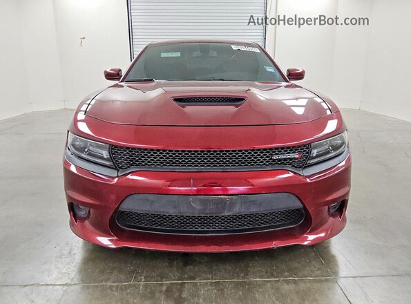 2C3CDXHG2LH155293 2020 DODGE CHARGER Red Front view