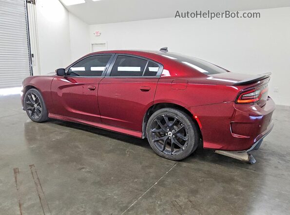 2C3CDXHG2LH155293 2020 DODGE CHARGER Red Rear left