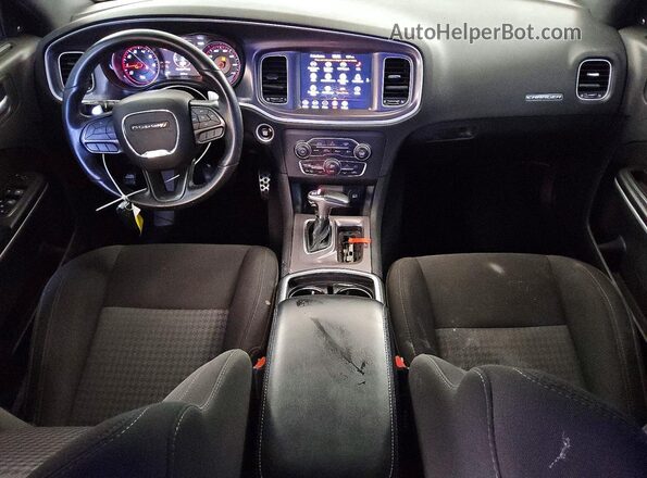 2C3CDXHG2LH155293 2020 DODGE CHARGER Red Dashboard view