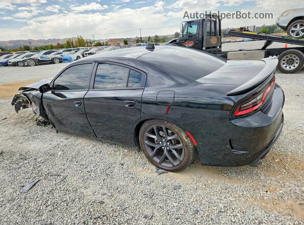 2C3CDXHG2MH633987 2021 DODGE CHARGER Black Tył lewy