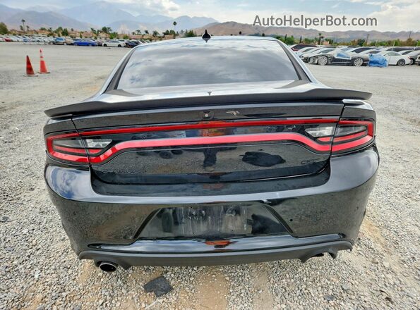 2C3CDXHG2MH633987 2021 DODGE CHARGER Black Widok z tyłu