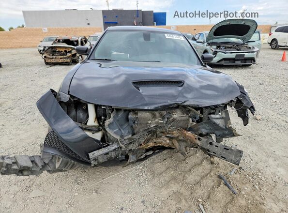 2C3CDXHG2MH633987 2021 DODGE CHARGER Black Widok z przodu