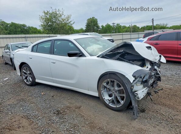 2C3CDXHG2PH544733 2023 DODGE CHARGER White Przód prawy