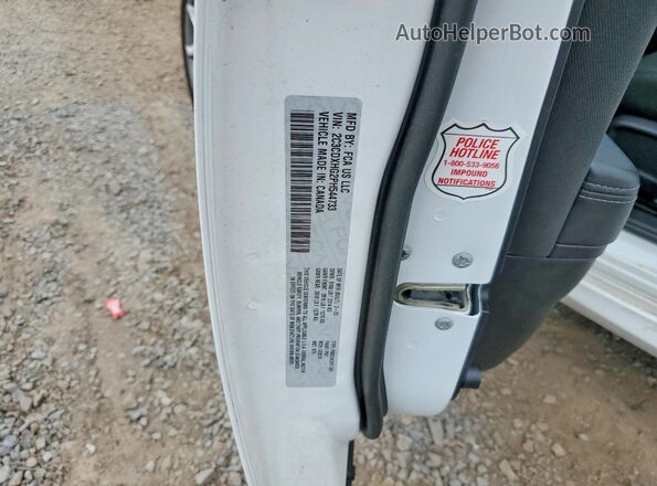 2C3CDXHG2PH544733 2023 DODGE CHARGER White Widok komory silnika