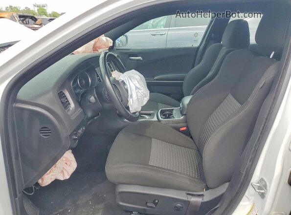 2C3CDXHG2PH544733 2023 DODGE CHARGER White Widok wnętrza z przodu