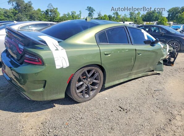 2C3CDXHG2PH562519 2023 DODGE CHARGER Green უკანა მარჯვენა