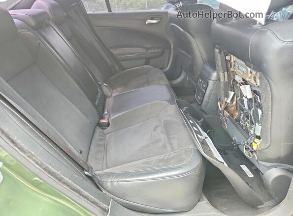 2C3CDXHG2PH562519 2023 DODGE CHARGER Green უკანა სავარძლების ხედი