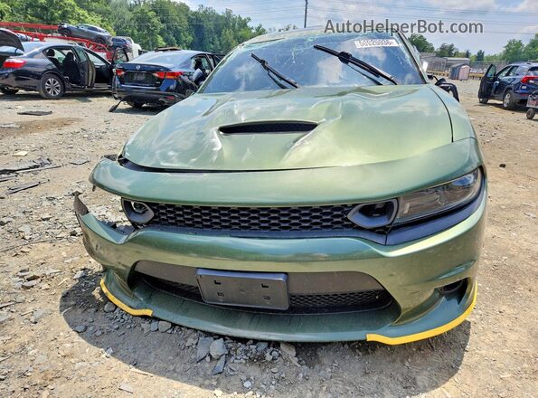2C3CDXHG2PH562519 2023 DODGE CHARGER Green წინა ხედი