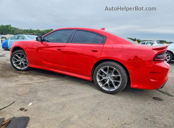 2C3CDXHG2PH579207 2023 DODGE CHARGER Red უკანა მარცხენა