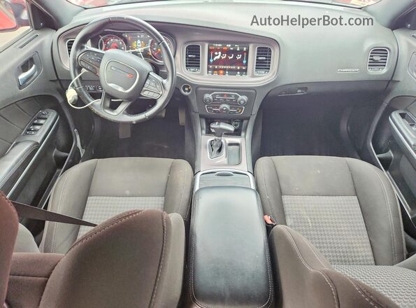 2C3CDXHG2PH579207 2023 DODGE CHARGER Red წინა პანელის ხედი