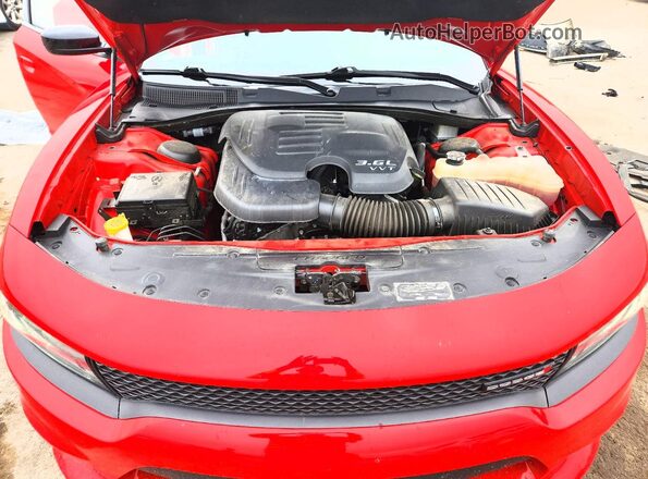 2C3CDXHG2PH579207 2023 DODGE CHARGER Red უკანა სალონის ხედი
