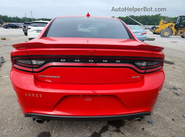 2C3CDXHG2PH579207 2023 DODGE CHARGER Red უკანა ხედი