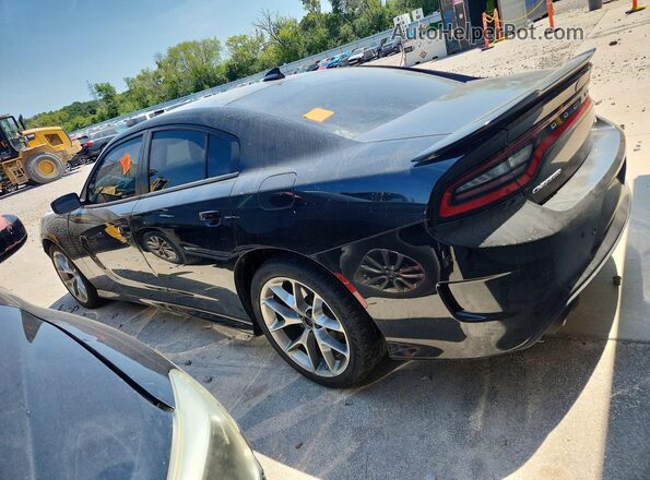 2C3CDXHG2PH583239 2023 DODGE CHARGER Black Հետևի ձախ