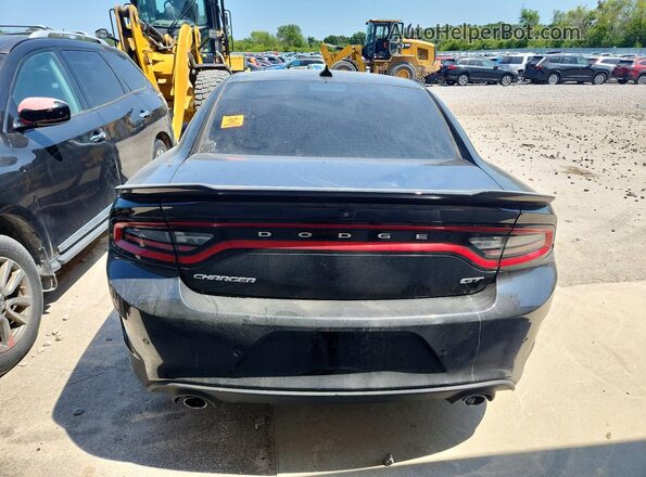 2C3CDXHG2PH583239 2023 DODGE CHARGER Black Հետևի տեսք