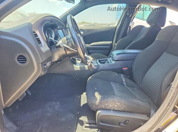 2C3CDXHG2PH594659 2023 DODGE CHARGER Black Front interior view