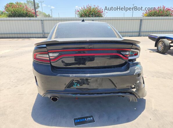 2C3CDXHG2PH594659 2023 DODGE CHARGER Black Rear view