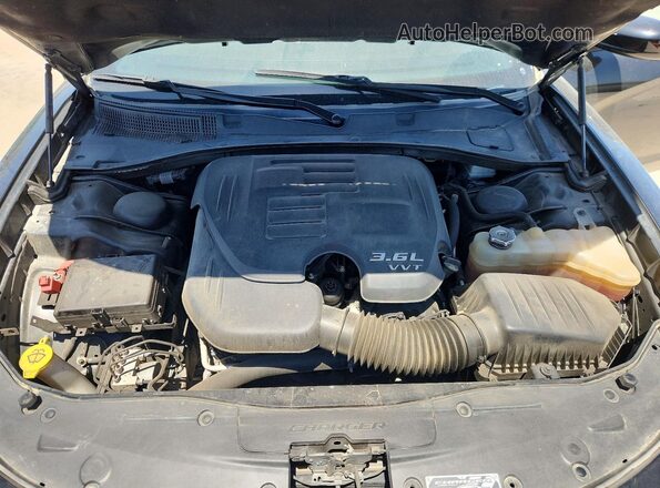 2C3CDXHG2PH594659 2023 DODGE CHARGER Black Rear interior view