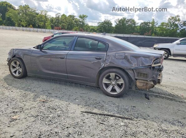 2C3CDXHG3GH178619 2016 DODGE CHARGER Gray Tył lewy