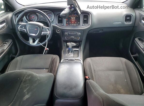 2C3CDXHG3GH178619 2016 DODGE CHARGER Gray Widok deski rozdzielczej
