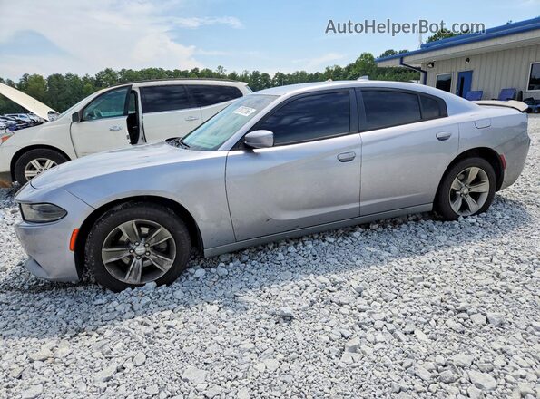 2C3CDXHG3GH187224 2016 DODGE CHARGER Silver Rear left