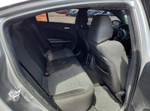 2C3CDXHG3GH187224 2016 DODGE CHARGER Silver 