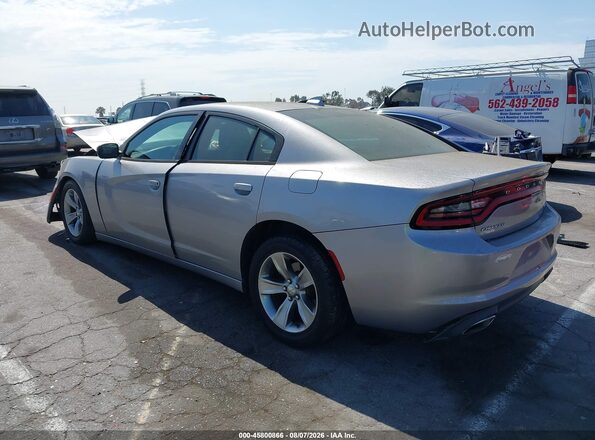 2C3CDXHG3GH280549 2016 DODGE CHARGER Silver Tył lewy