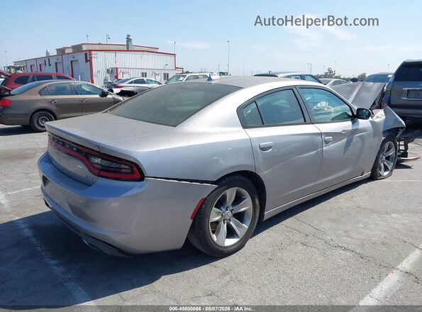 2C3CDXHG3GH280549 2016 DODGE CHARGER Silver Tył prawy