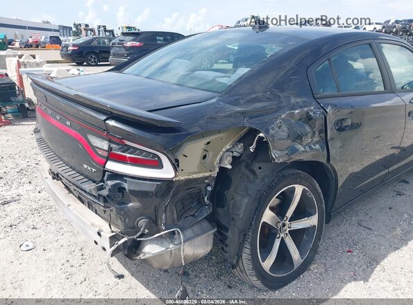 2C3CDXHG3HH576544 2017 DODGE CHARGER Black Вид спереду