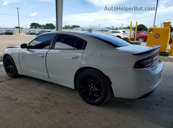 2C3CDXHG3HH593117 2017 DODGE CHARGER Белый Задняя левая четверть