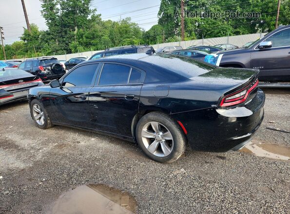 2C3CDXHG3JH128777 2018 DODGE CHARGER Black Rear left