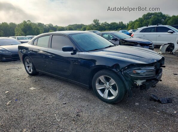 2C3CDXHG3JH128777 2018 DODGE CHARGER Black Front right