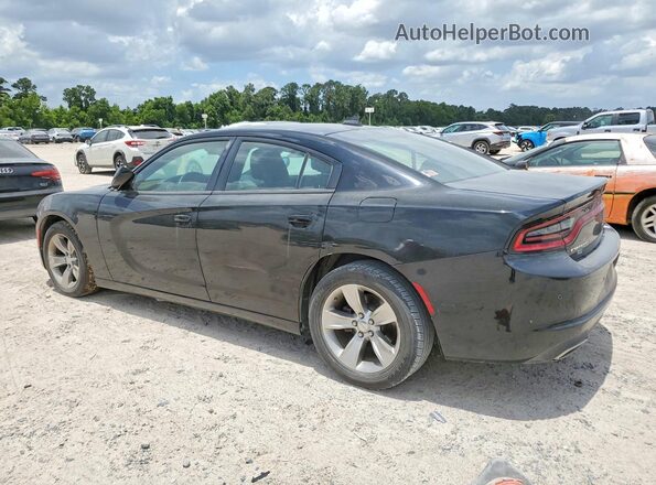2C3CDXHG3JH176554 2018 DODGE CHARGER Black Задня ліва чверть