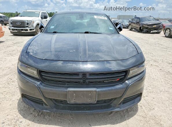 2C3CDXHG3JH176554 2018 DODGE CHARGER Black Вид спереду
