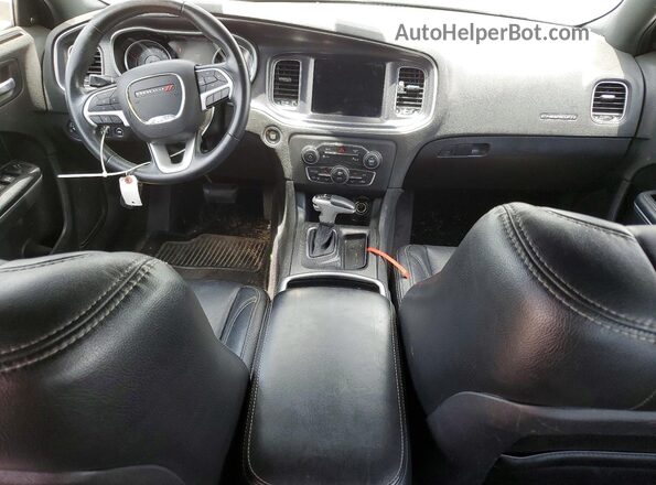 2C3CDXHG3JH176554 2018 DODGE CHARGER Black Вид панелі приладів