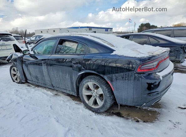 2C3CDXHG3JH277027 2018 DODGE CHARGER Черный Задняя левая четверть