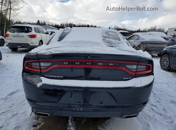 2C3CDXHG3JH277027 2018 DODGE CHARGER Черный Вид сзади