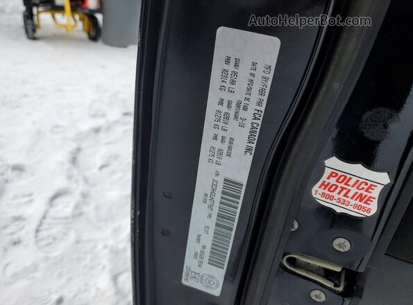 2C3CDXHG3JH277027 2018 DODGE CHARGER Черный Вид наклейки с VIN-кодом