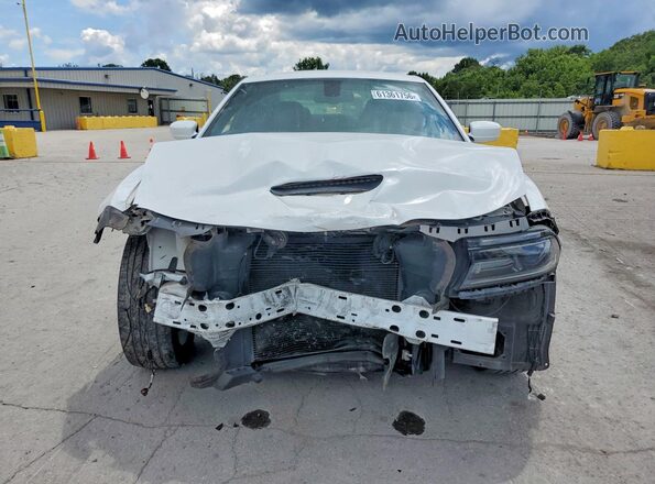 2C3CDXHG3JH313072 2018 DODGE CHARGER White წინა ხედი