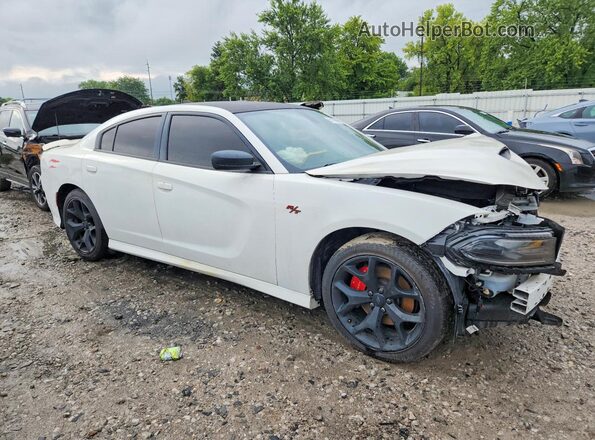 2C3CDXHG3KH579080 2019 DODGE CHARGER White Przód prawy