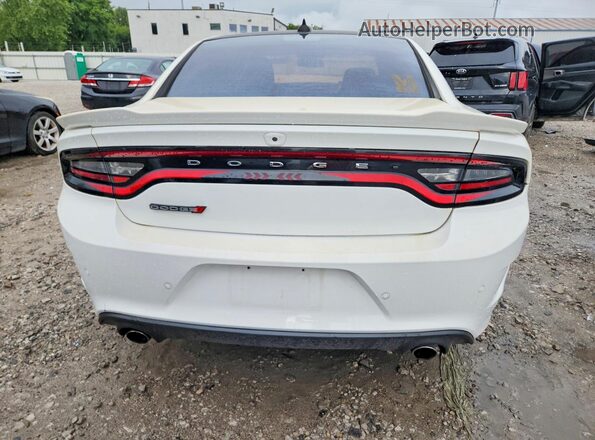 2C3CDXHG3KH579080 2019 DODGE CHARGER White Widok z tyłu