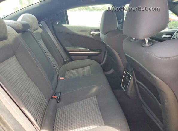 2C3CDXHG3KH635731 2019 DODGE CHARGER Серый Вид задних сидений