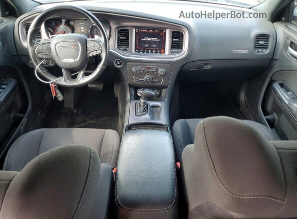 2C3CDXHG3KH650813 2019 DODGE CHARGER Blue Սարքավորումների վահանակի տեսք