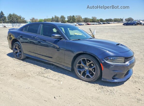 2C3CDXHG3KH670981 2019 DODGE CHARGER Charcoal Delantero derecho