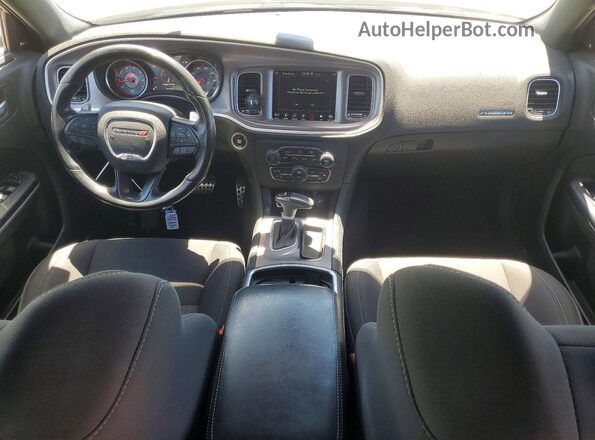 2C3CDXHG3KH670981 2019 DODGE CHARGER Charcoal Vista del salpicadero