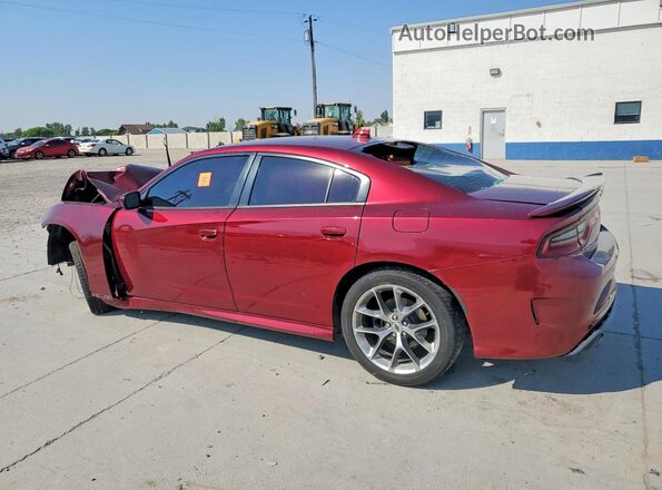 2C3CDXHG3LH163130 2020 DODGE CHARGER Red Trasero izquierdo