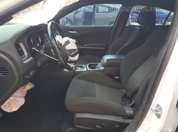 2C3CDXHG3MH579292 2021 DODGE CHARGER White Front interior view