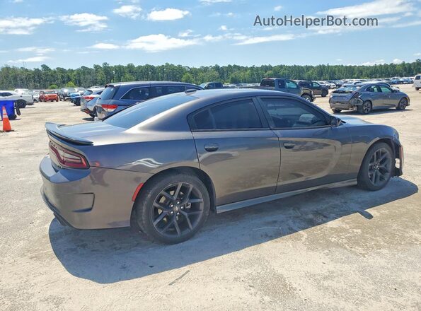2C3CDXHG3MH591605 2021 DODGE CHARGER Серый Задняя правая четверть